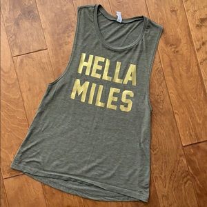 Hella Miles running SMDS Tank - Small